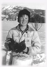 Ethan Kamerman, 12, with his rooster named "Roosty."